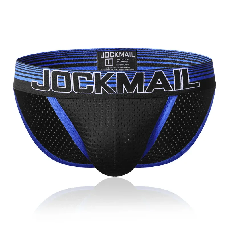 Jockmail Underwear Men Brief Pantie Calzoncillos Cuecas Gay Penis Pouch Mens Bikini Hombre Underpants Tanga Slip Bikini — image 21