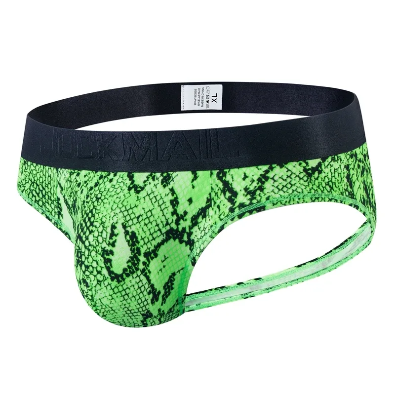 Cuecas jockstrap com estampa de leopardo, cuecas sexy masculinas, roupa íntima, deslizamento, calzoncillos hombre, kinckers, cuecas gays — image 5