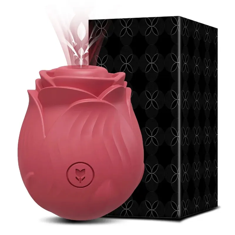 Vibrador de sucção de rosa para mulheres, estimulador de clitóris, ponto g, vibrador de impulso, masturbador feminino, massagem, brinquedo sexual adulto — image 13