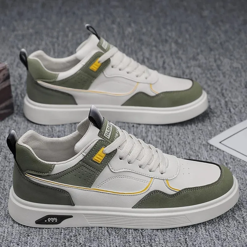 Large Four Seasons Breathable Lightweight Trendy Men's Casual Sports Shoes Skateboarding Shoes — image 1