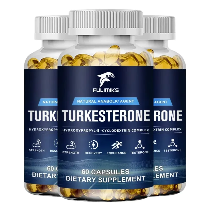 Turkesterone - Boost Energy Improve Endurance Support Energy and Muscle Health - Dietary Supplement - 120 Capsules