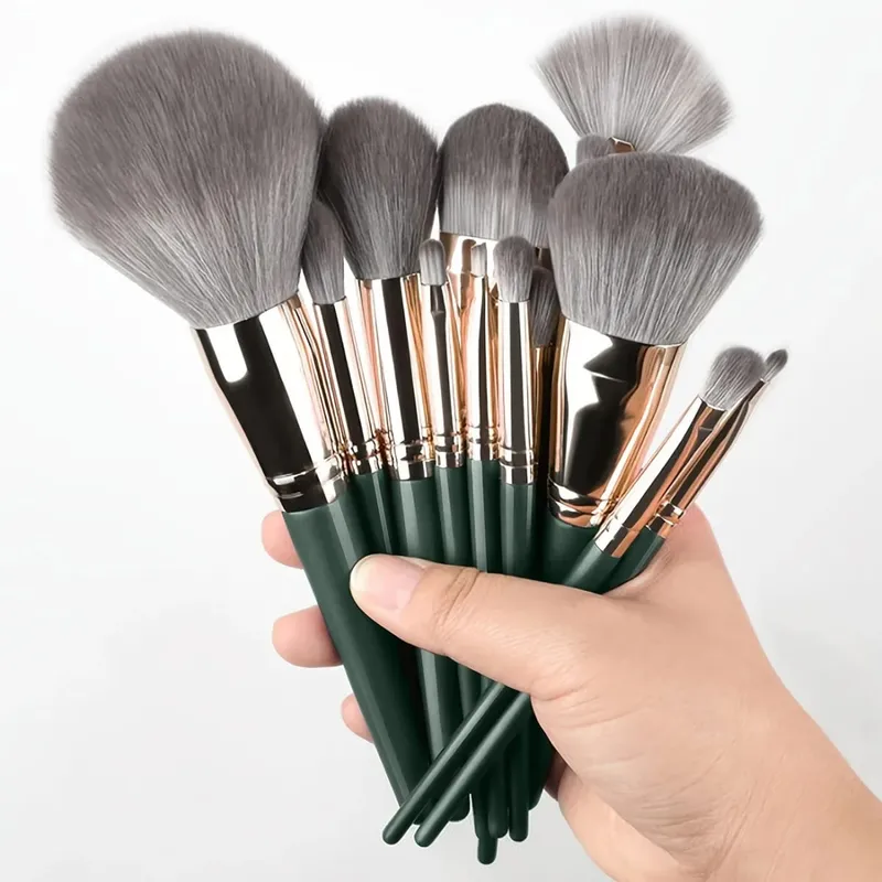 14PCS Makeup Brushes Set Soft Fluffy Professional Cosmetic Brushes for Foundation Powder Eyeshadow Blending Complete Beauty