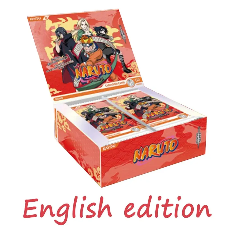 Genuine Naruto Card English Version Chapter of The Formation Uchiha Itachi Gaara Kakashi Anime Collectible Card