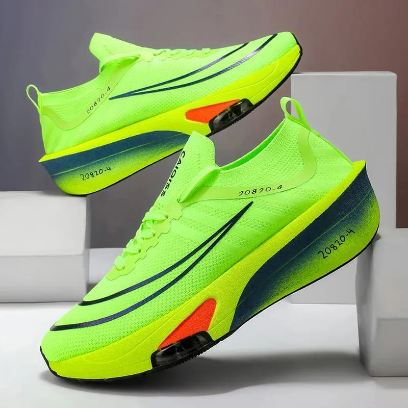 Men's Casual Sports Running Shoes - Lightweight Cushioning Sneakers with Breathable Toe Design and Non-Slip Sole - Suitable for Gym Jogging and Everyday Wear - All-Season Performance Shoes with a Dynamic Appearance Stable Fit Lace-Up Design — image 10