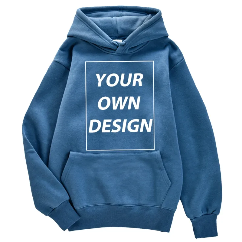 Personalizado diy impressão homem mulher outono inverno hoodies casual clássico pullovers simples confortável streetwear macio quente roupas esportivas — image 18