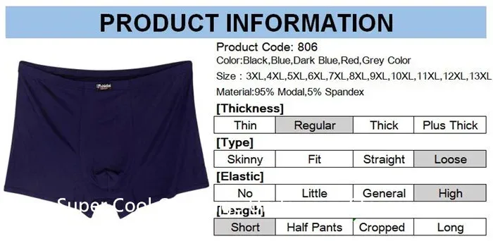 Boxershorts masculino calcinha modal 200kg macio 13xl roupa interior masculina plus size 12xl jumbo solto 9xl 5xl vermelho preto grandes boxers — image 15