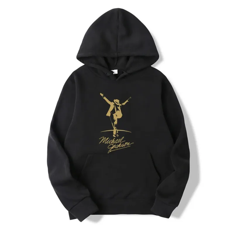 Moletons masculinos Michael Jackson Gold — image 1