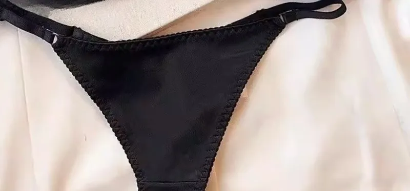 Summer Sexy Bralette for Women Deep V Neck Push Up Triangle Bra Thin Strap Backless Lingerie Small Chest Bikini Top Comfortable — image 13