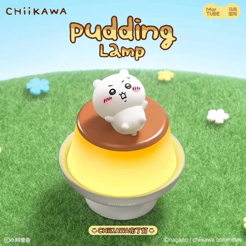 Chiikawa Pudding Lamp Kawaii Hachiware Usagi Desktop Ornament Toy Birthday Gift Anime Fans Bedroom Bedhead Atmosphere Lighting — image 2