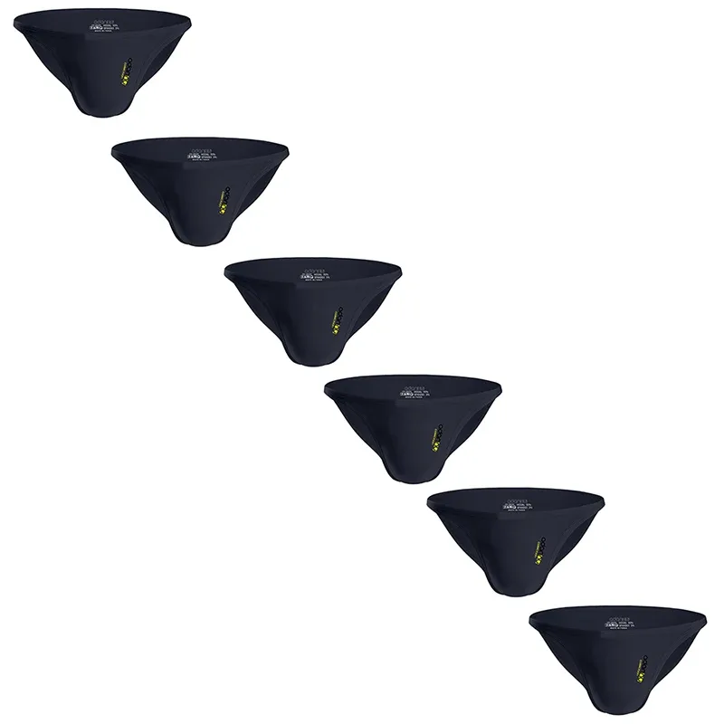 1/6 pçs modal sexy cuecas masculinas respirável impressão calcinha masculina breve biquíni cuecas sissy grande virilha homem troncos — image 40