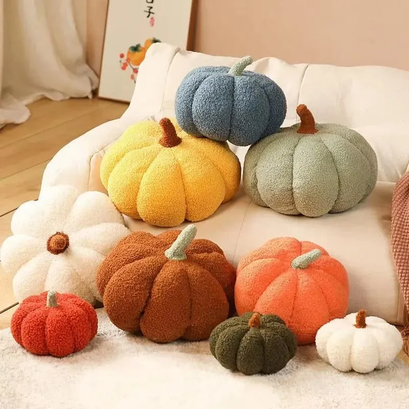 Creative Sofa Living Room Pillow Cushion Pumpkin Pillow Indoor Stuffed Toy Decorations Float Window Pillow