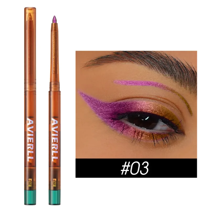 Chameleons Eyeliner Liquid Pearl Gloss Lesklá metalická linka na oční stíny Multi Chrome Color Aurora Eye Makeup Glitter Pigment — image 9