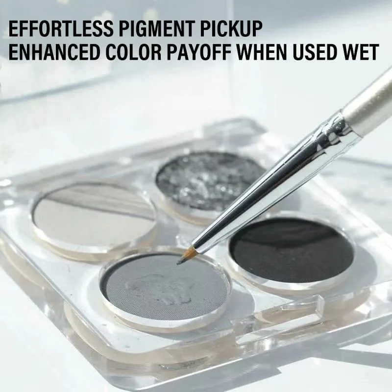 7 Pcs Professional Eye Makeup Brush Set Bent Angled Eyeliner & Concealer Brush Under Eye Aegyo Sal Tear Trough Shadow Tool — image 6