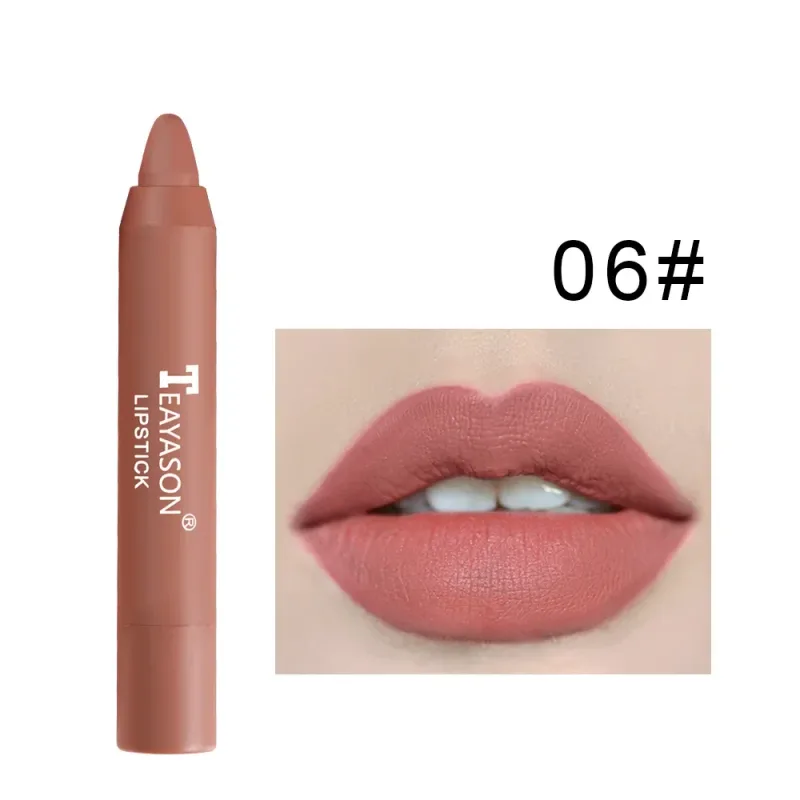 12 Colors Velvet Matte Lipsticks Pencil Waterproof Long Lasting Sexy Red Lip Stick on-Stick Cup Makeup Lip Tint Pen Cosmetic — image 12