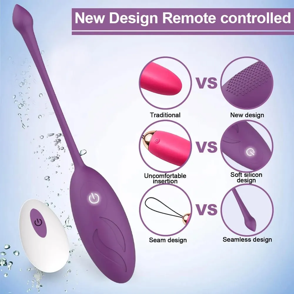 Remote Control Bullet Vibrator Sex Toys for Women Adults G-Spot Simulator Vaginal Ball Anal Plug Vibrating Love Egg Masturbator — image 4