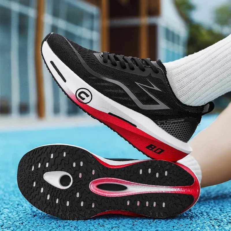 Men Sports Running Shoes Casual Marathon Breathable Lightweight Women's Comfortable Athletic Nonskid Walking Sneakers Outdoors — image 2