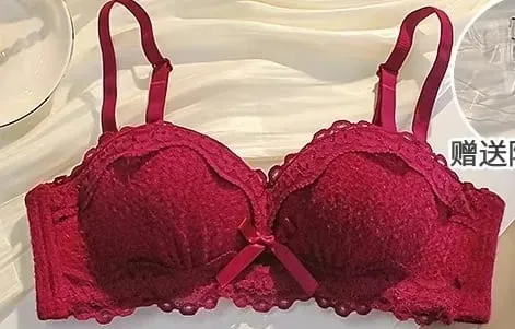 Women Strapless Wireless Bra Anti-Slip Half Cup Small Bust Compression Enhancer Anti-Sag Soft Sexy Lingerie Underwear Set — image 11