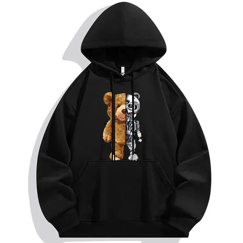 Plus Size Men Hoodies Sweatshirt Autumn Winter Long Sleeve Pullover 5XL 6XL 7XL 90-180kg Cotton Sport Tops Big Size Men Clothing