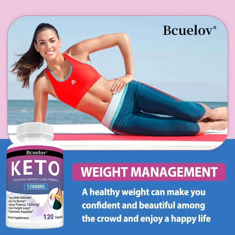 Advanced Keto Capsules Weight Management Metabolism Boost Appetite Control Energy Support Digestive Health Supplement — image 5