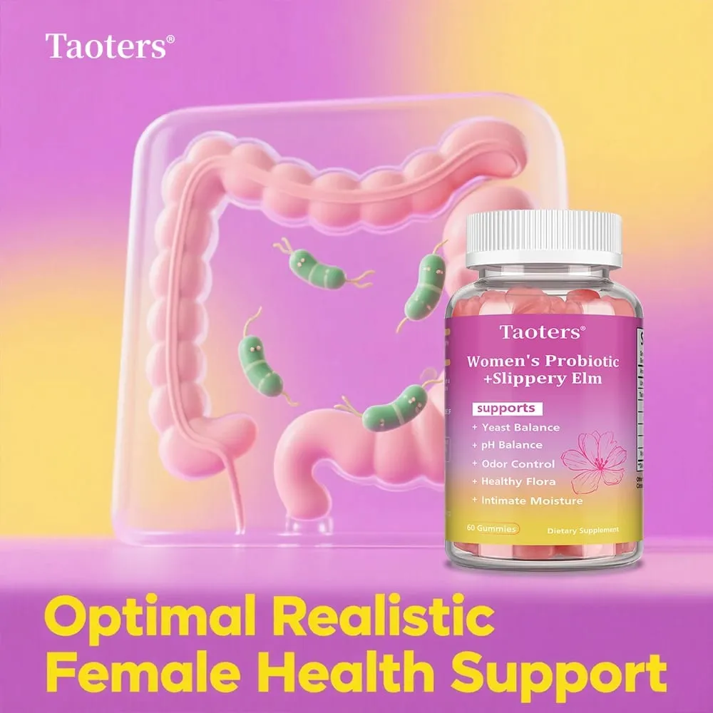 Women's Probiotics for Women Gummies Supports Women's Health - Ph Balance Healthy Odor Supports Gut Immune Health-60 Gummies — image 4