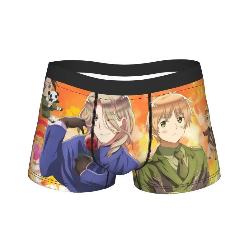 Hetalia World Stars Masculino Boxer Shorts Cuecas aconchegantes — image 16