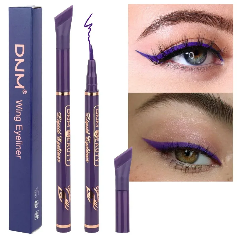 Waterproof Colored Eyeliner Quickly Drying Long-lasting Matte Liquid Eyeliner Pen Smooth Ultra-thin Easy To Apply Eye Makeup Pen