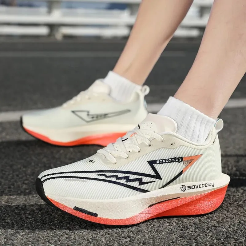 Running Shoes Carbon Board Speciality Men Sports Breathable Lightweight Women's Comfortable Marathon Athletic Nonskid Sneakers — image 5