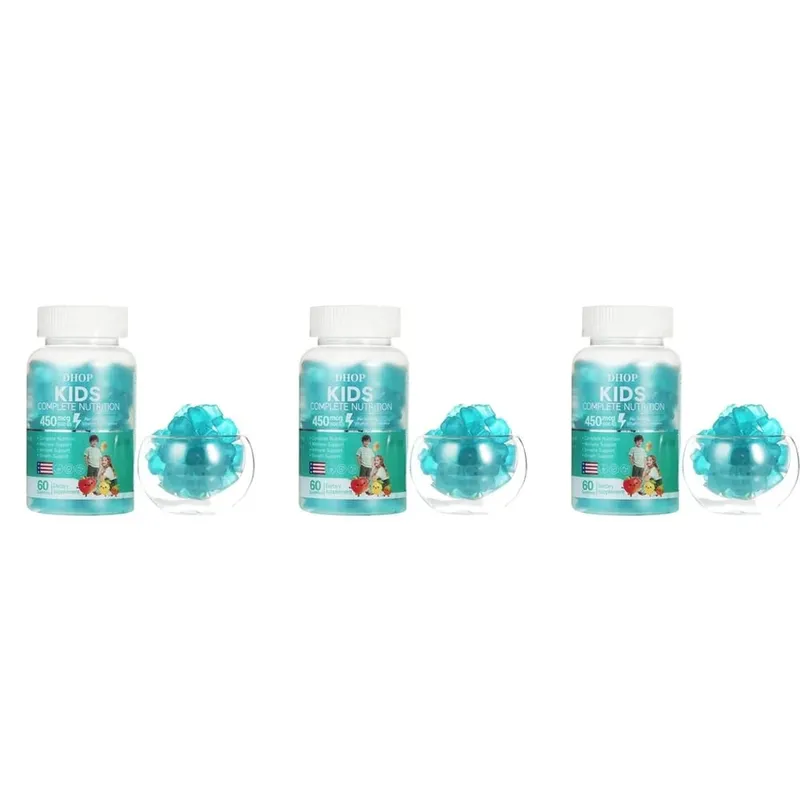 Kids Complete Nutrition Gummies with Vitamin D3 Zinc and Iodine for Immune Support and Growth Support Daily 60 Gummies — image 9