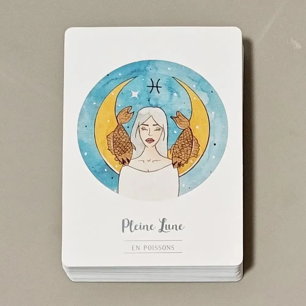 La Puissance De La Lune Oracle 42 Moon Power Cards 10.5*7.5cm in French Language for Spiritual & Emotional Guidance — image 7