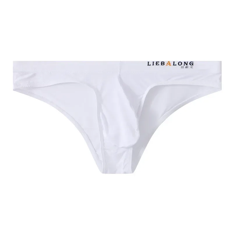 Cuecas masculinas biquíni sexy roupa interior masculina de seda gelo pênis bolsa cuecas calzoncillos hombre deslizamento gay lingerie sólida — image 21