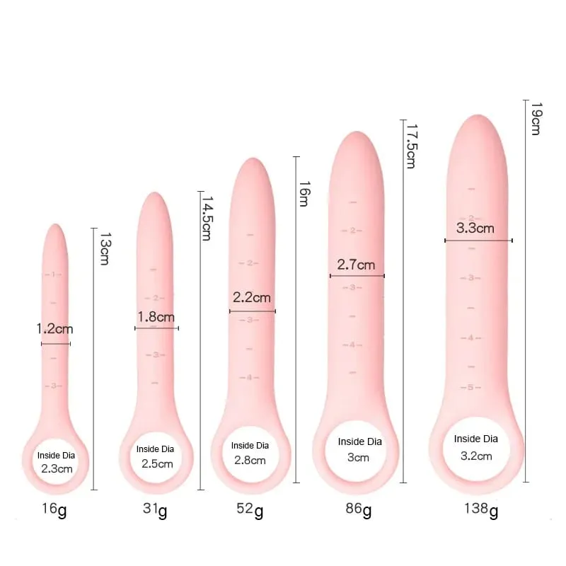 5pcs/Set Soft Silicone Anal Plugs With Scale Beginner Anal Stimulator Trainer Sex Play Toy Back Court Female Flirt Butt Plug — image 4