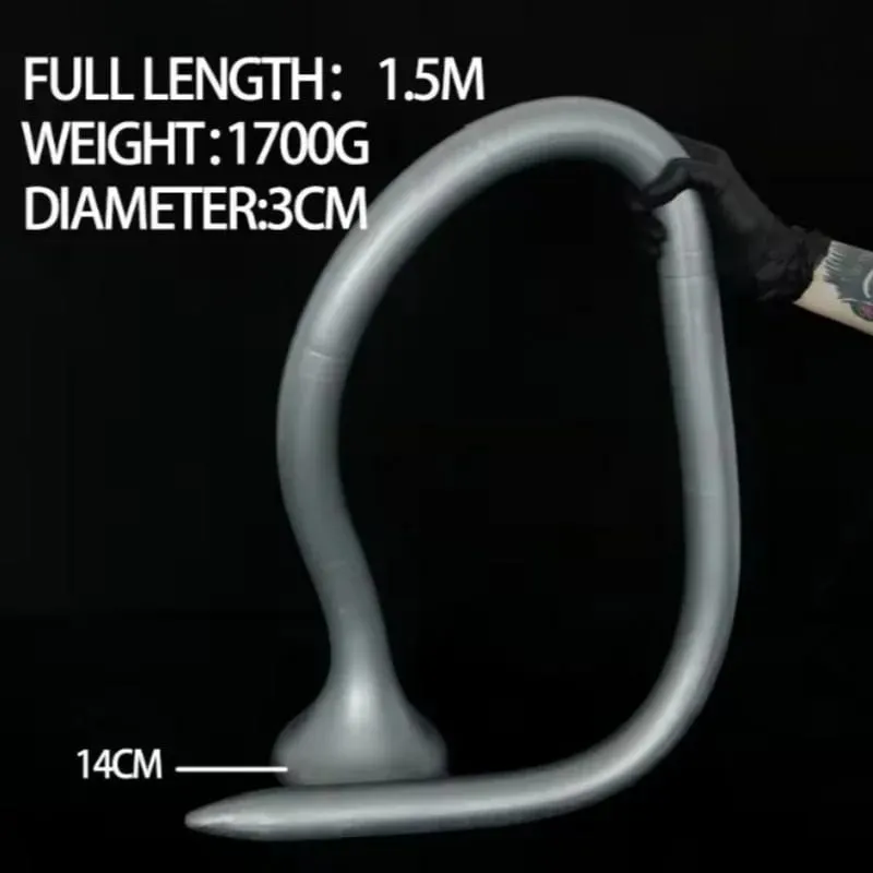 150cm Overlength Anal Dildo Deep Stimulator Silicone Long Anal Plug Malaking ButtPlug Prostate Massage Masturbator Sex Toys SexShop