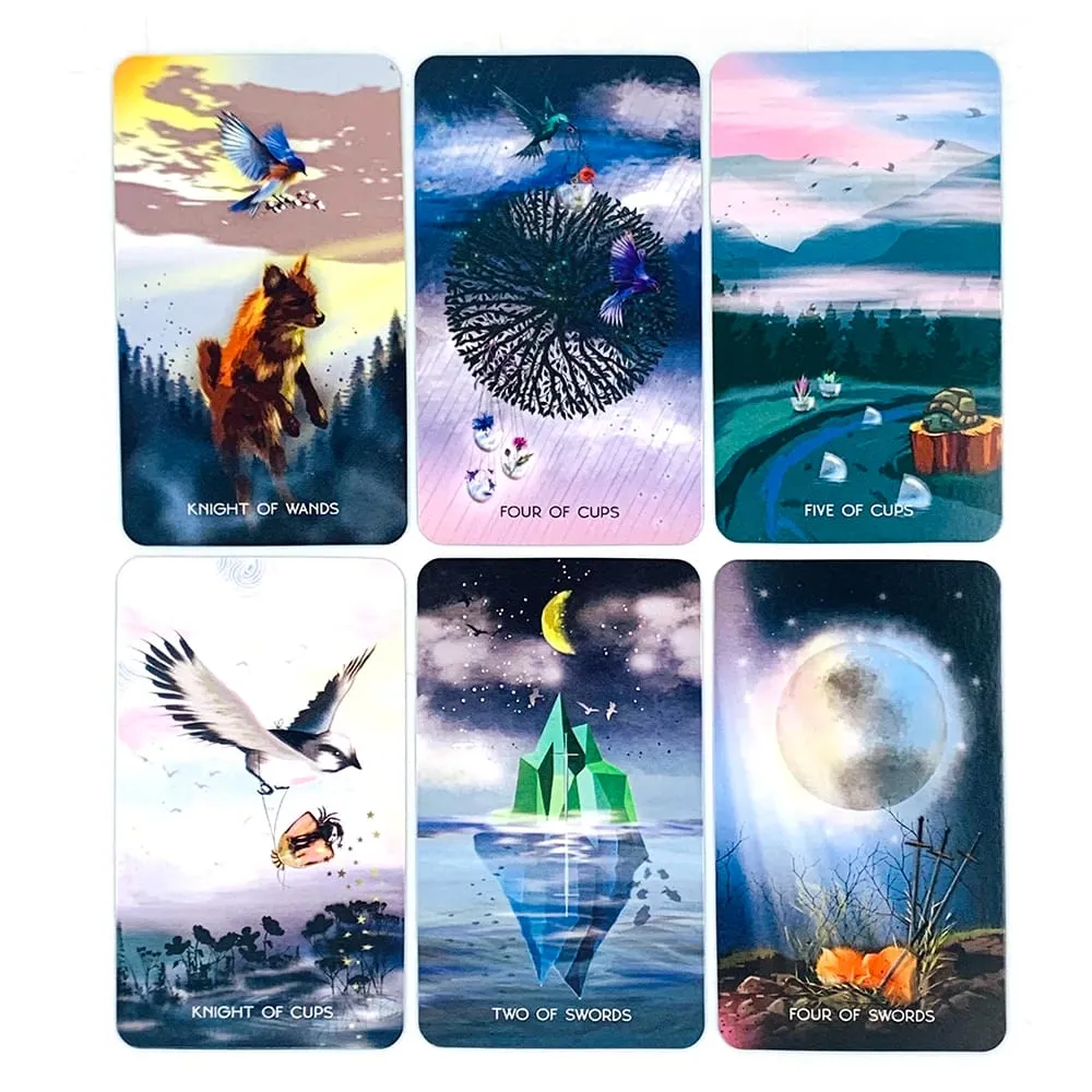 Exquisite Tarot Cards The Magic of Nature Animal Tarot Cards Of Precognition & Divination For Family Friend Party Game — image 4