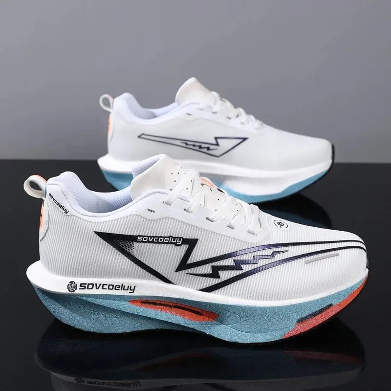 Running Shoes Carbon Board Sports Marathon Men Breathable Lightweight Women's Comfy Athletic Antiskid Sneakers Casual 2026 New — image 2