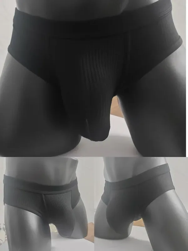 Mens Pockets Underwear Big Pouch Phone Holder Sports Boxer Briefs Quick Dry Athletic Underwear with Hidden Pocket Gym Running — image 15