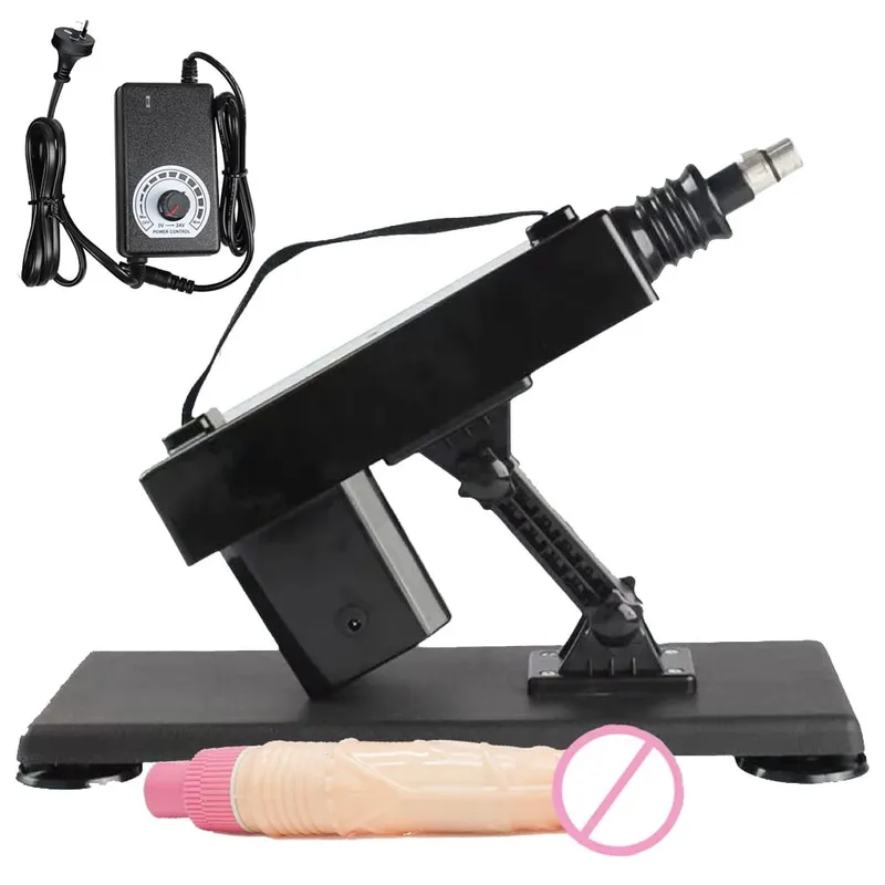 Full Automatic Bump Gun Machine Female Toy Simulation Dildo Men and Women General Water Jet Pile Driver Adult Sex Products