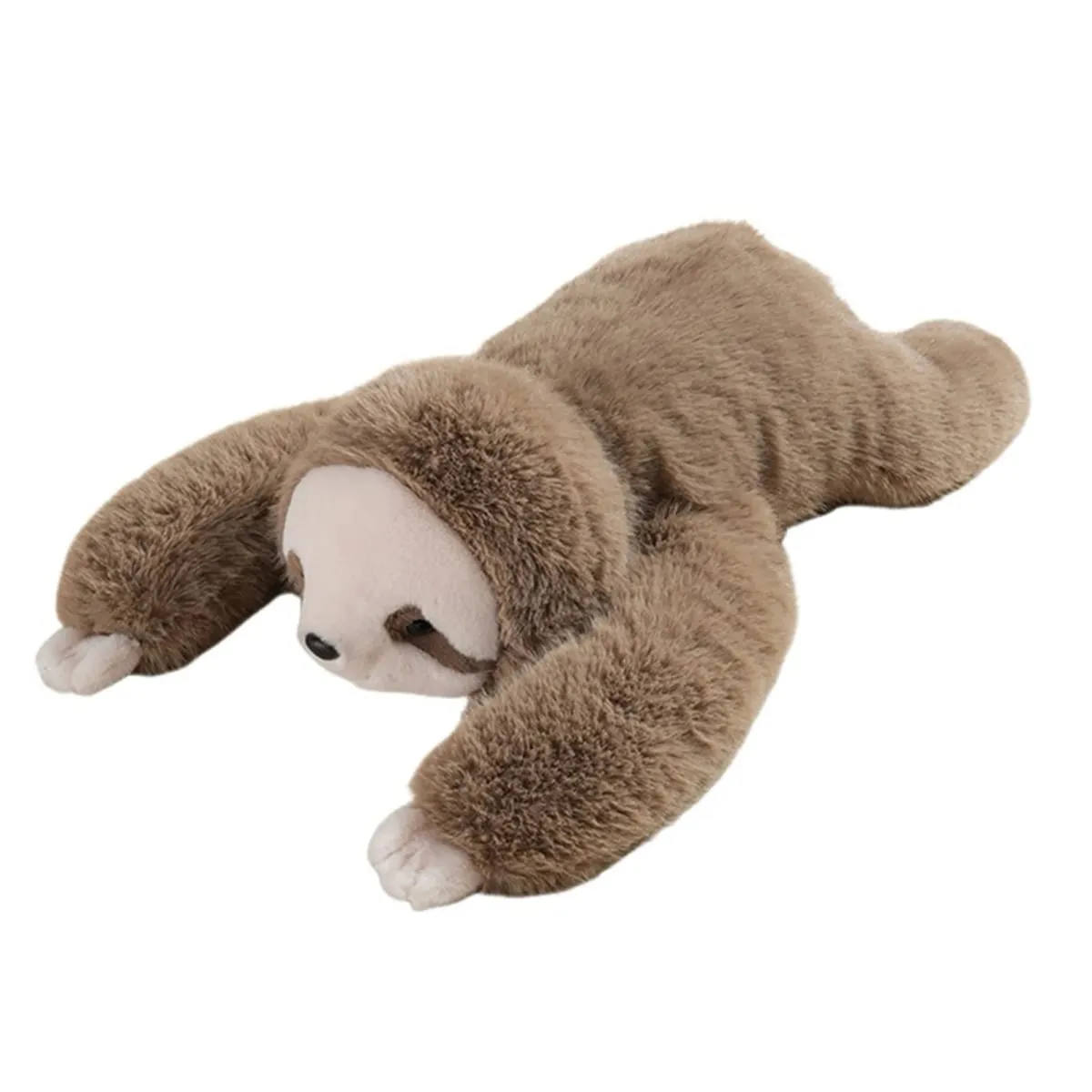 Panda Plush Pillow Cushion Cute Lying Down Animal Back Support Pillow Toy Ultra-Soft Comforting Hug Companion Pillow