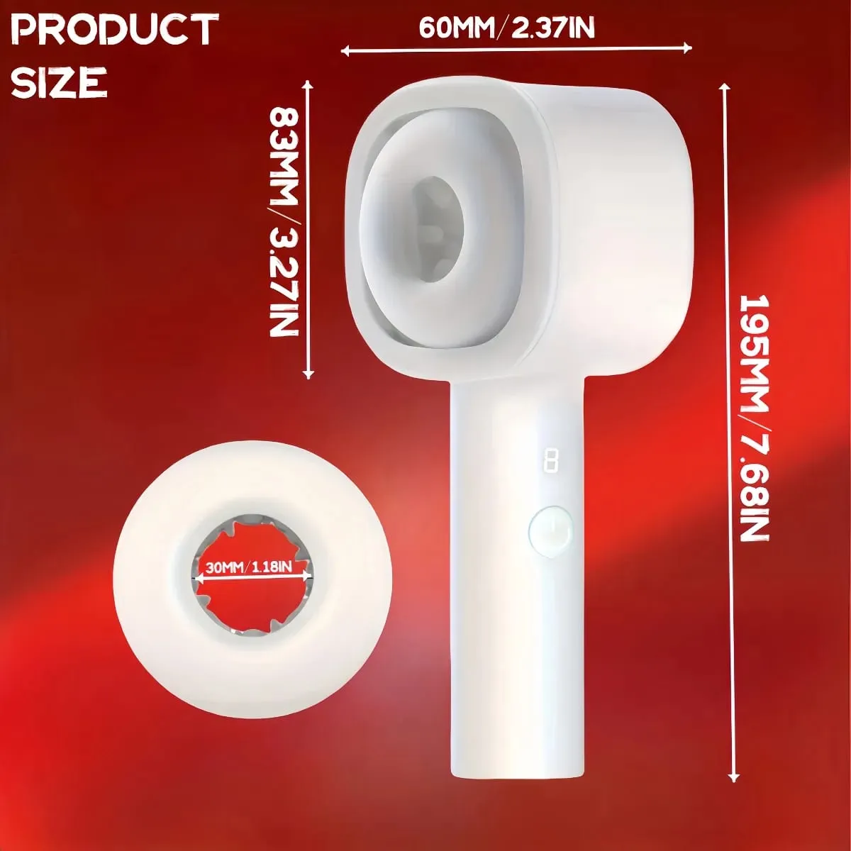 8 Powerful Automatic Telescopic Double Head Clip Vacuum Cup Male Masturbator Adult Sex Toys for Men Blowjob Stimulation Vibrator