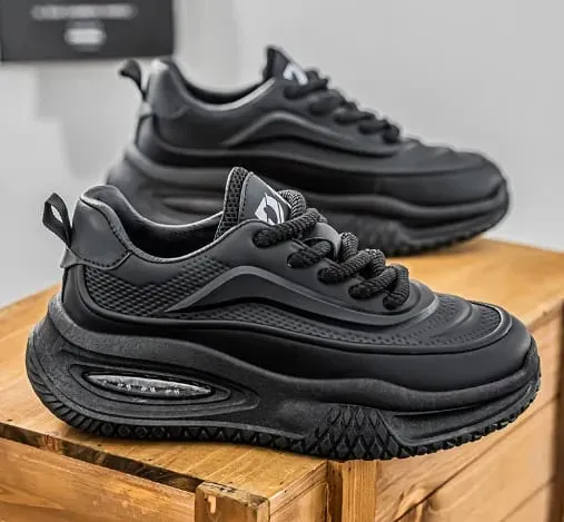 Frühling Sommer Männer Turnschuhe Plattform Casual Schuhe Retro Chunky Dad Schuhe Streetwear Lace Up Wandern Männliche Laufschuhe — image 6
