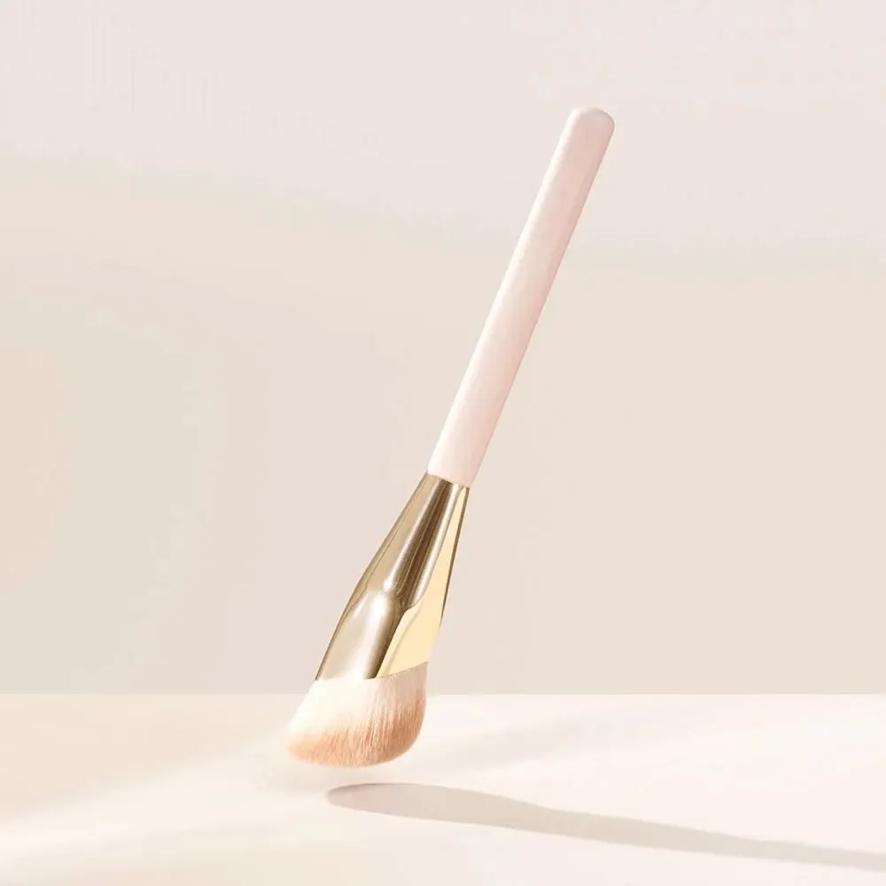 Foundation Makeup Brush Oblique Head Liquid Foundation Concealer Cosmetic Blending Brushes Face Contour Beauty Tool brush blush — image 2