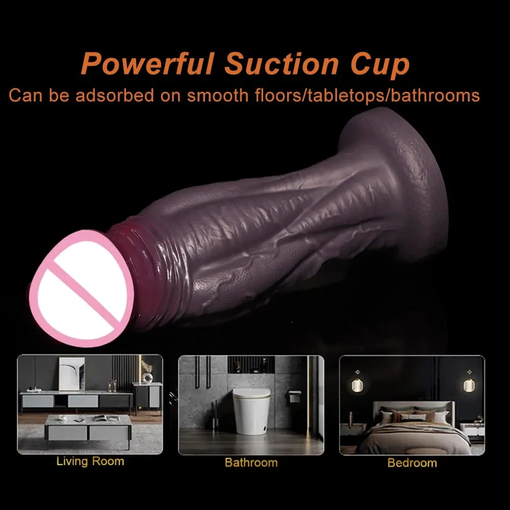52-97mm Napakalaking Anal Dildos para sa Babae Mga Lalaki Mga Sex Toys Silicone Realistic Dildo Butt Plug Consolador Makapal Dick 18+ Sex Shop Malaking titi — image 4
