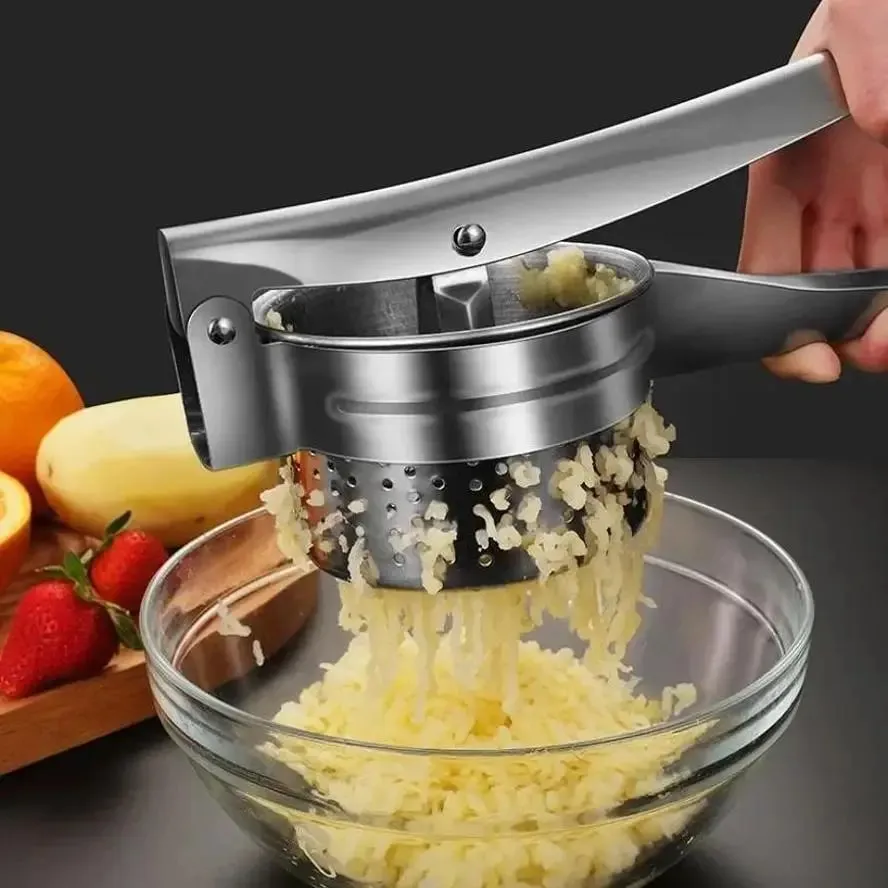 1 Pcs Stainless Steel Potato Machine For Potato Fruit Vegetable Juicer Presser Potato Mashers Ricers Kitchen Cooking Tools
