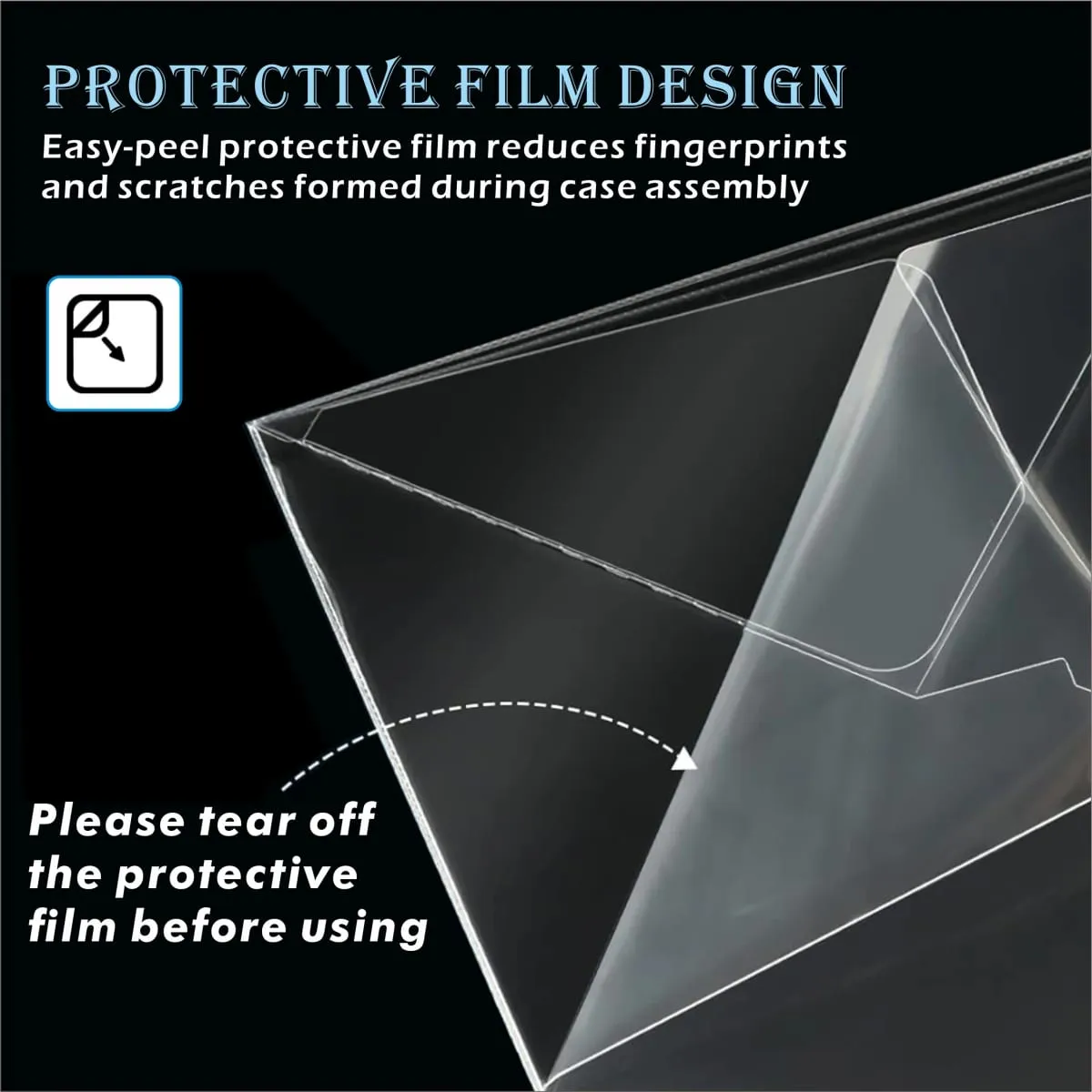 5 PCS Clear Plastic Protector Case For Japanese One Piece(OP-05/06/07/08... & EB-01/02/03...) — image 6