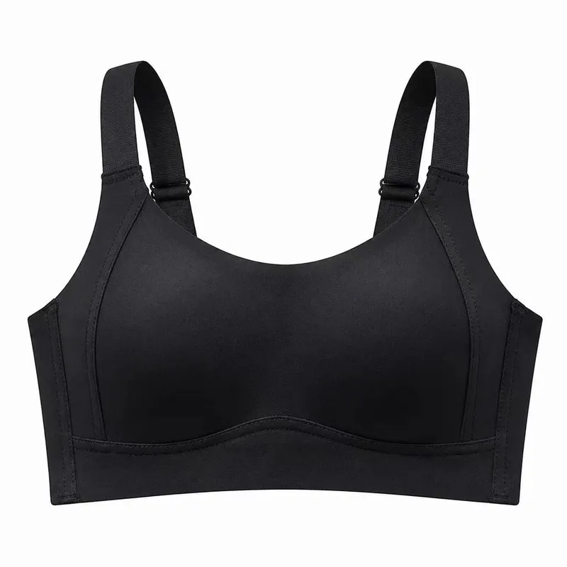 Seamless Wireless Minimizer Bra Soft Support Full Cup Thin Brassiere Comfortable Underwear for Large Bust Women Side Breast Coll — image 4