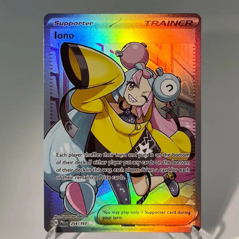 Paldea Evolved PKM Cards PTCG4-C GX Rainbow Magikarp Raichu Tyranitar Iono Rare Collection Battle Toys Gifts for Hobbies — image 20