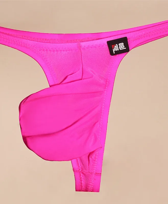 Men's Underwear Japanese Style Ultra-Thin Ice Silk Thong Low Waist Elastic Comfortable T-Back — image 7