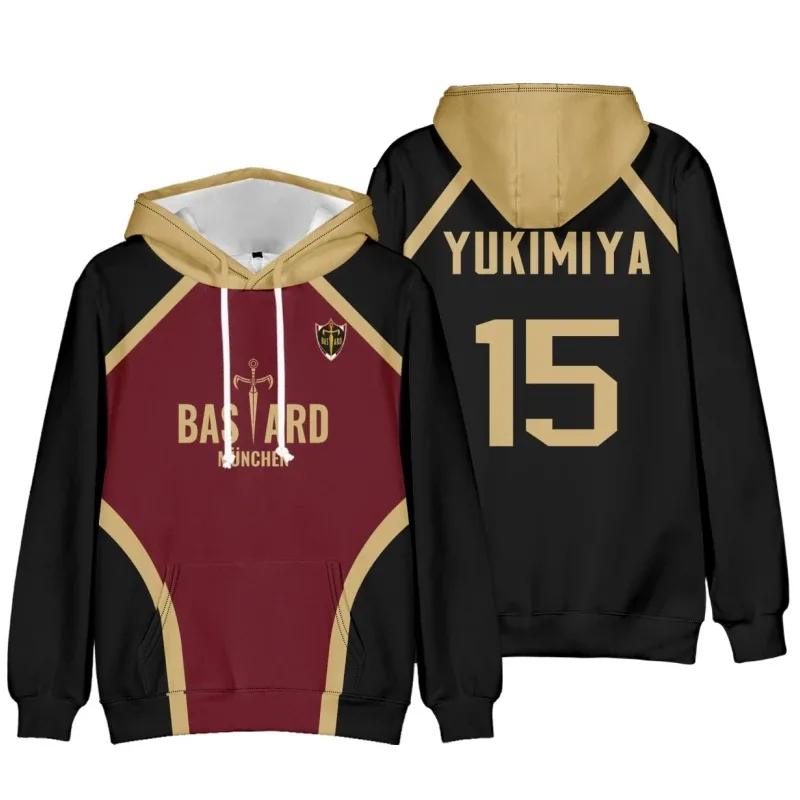 autumn Anime Hoodies for Men football hoodie 100% polyester winter Men's clothing graphic hoodies ventilate outdoor sports tops — image 11