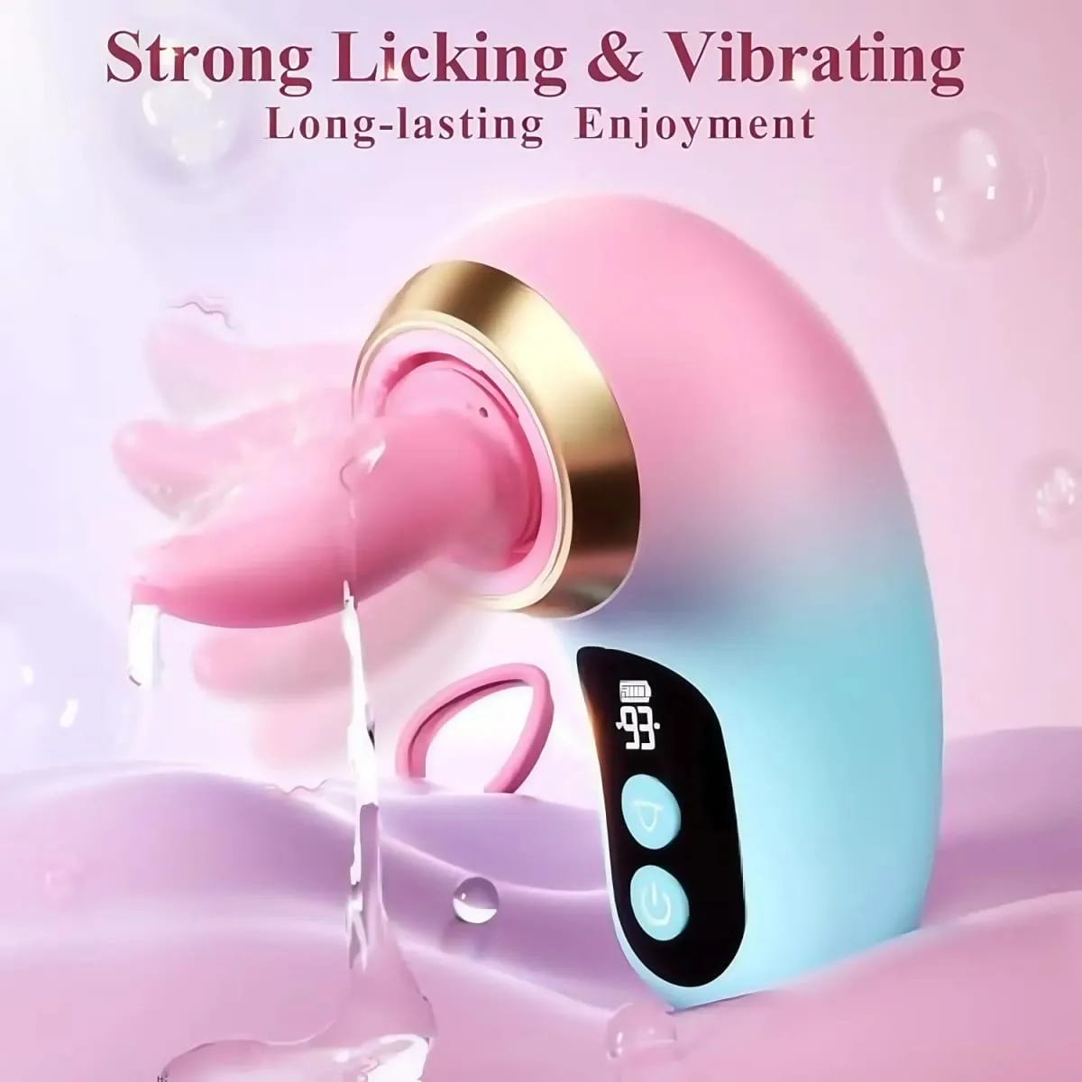 5IN1 Clitoris Sucker Vibrator Tongue Licking Nipple Vagina Massager APP Control Clit Stimulator LCD Display Sex Toy for Women