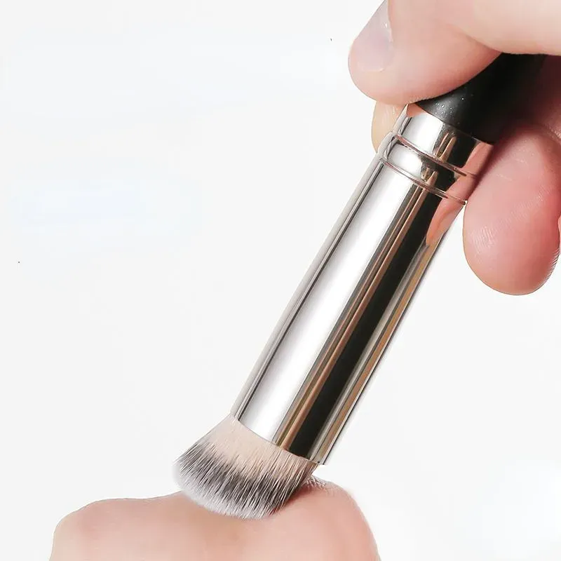 Pinceau correcteur de fond de teint, pinceaux de fard à joues de Contour Premium, impeccable sous les yeux, pinceau de maquillage Dense pour le visage, brosse douce pour estomper — image 6
