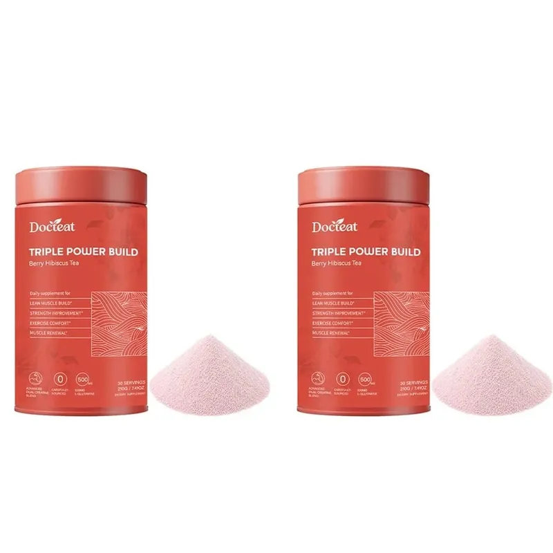 Docteat Triple Power Build Creatine Powder with Creatine HCL Creatine Monohydrate Electrolyte Hydration Blend 30 Servings — image 8